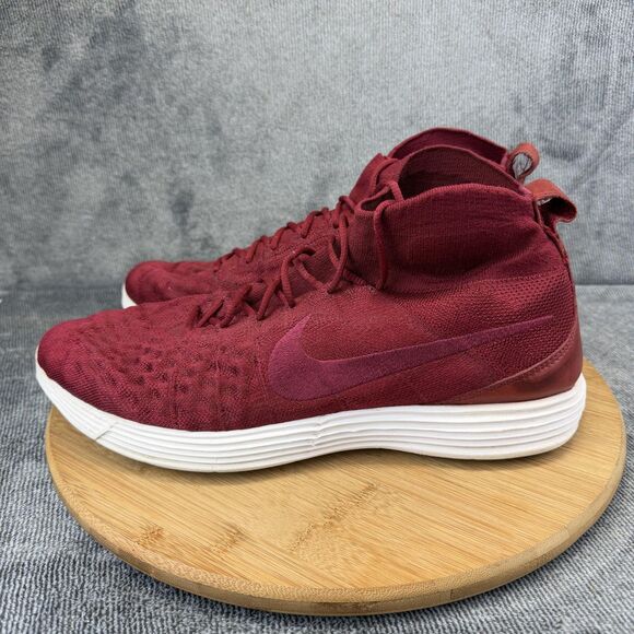 Nike LunarEpic Flyknit Shoes Mens Size 11 Red Mid Running Sneakers 852614-600 main image 10